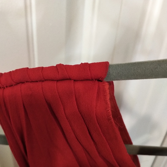 vintage 50's swing dress 1950 retro crepe - Picture 10 of 10